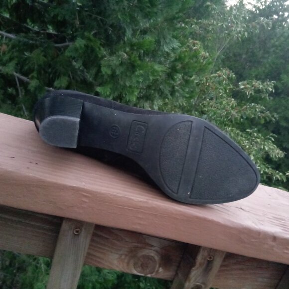 Sam Edelman lack faux suede boots sz 8 1/2 - Picture 12 of 14